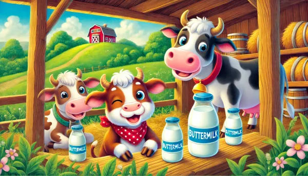 Buttermilk Story for Kids