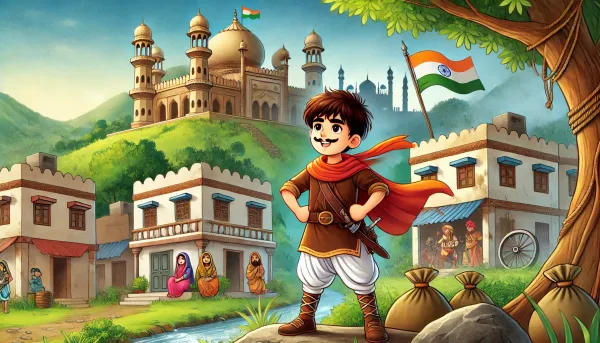 The Tale of Brave Veer, Part 1: A Hindi Story for Kids