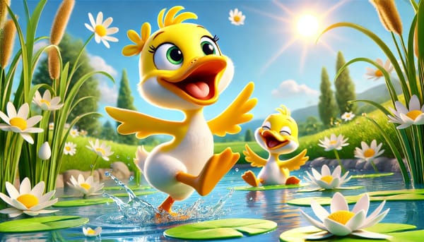 Daisy the Funny Duck Story