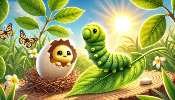 The Very Hungry Caterpillar - Story for Kids egg