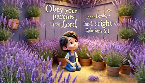 The Garden of Good Seeds: Bible Verses for Children's Behavior