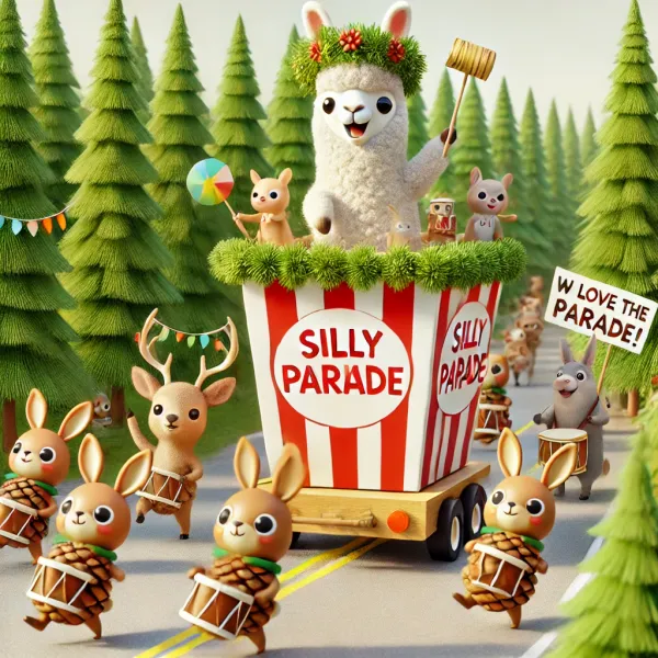 The Great Pinecone Parade